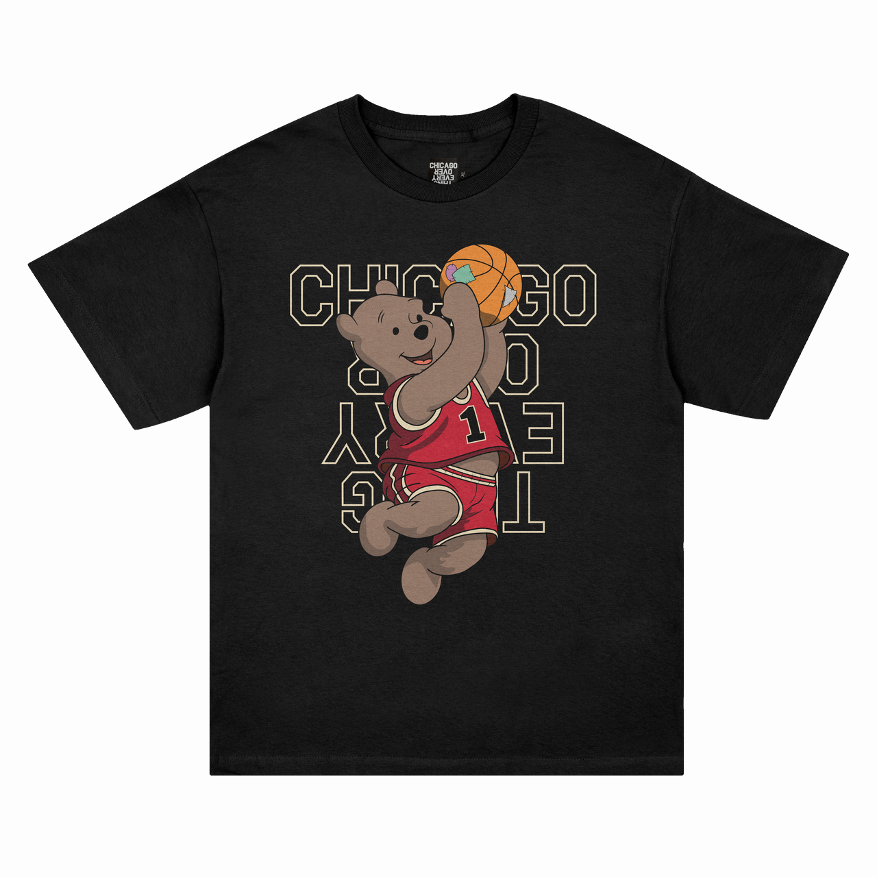 The Hooping Pooh (Black)