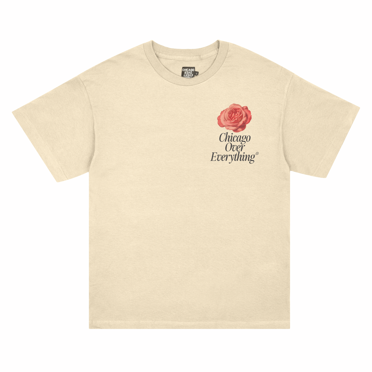 Concrete Rose Tee (Cream)