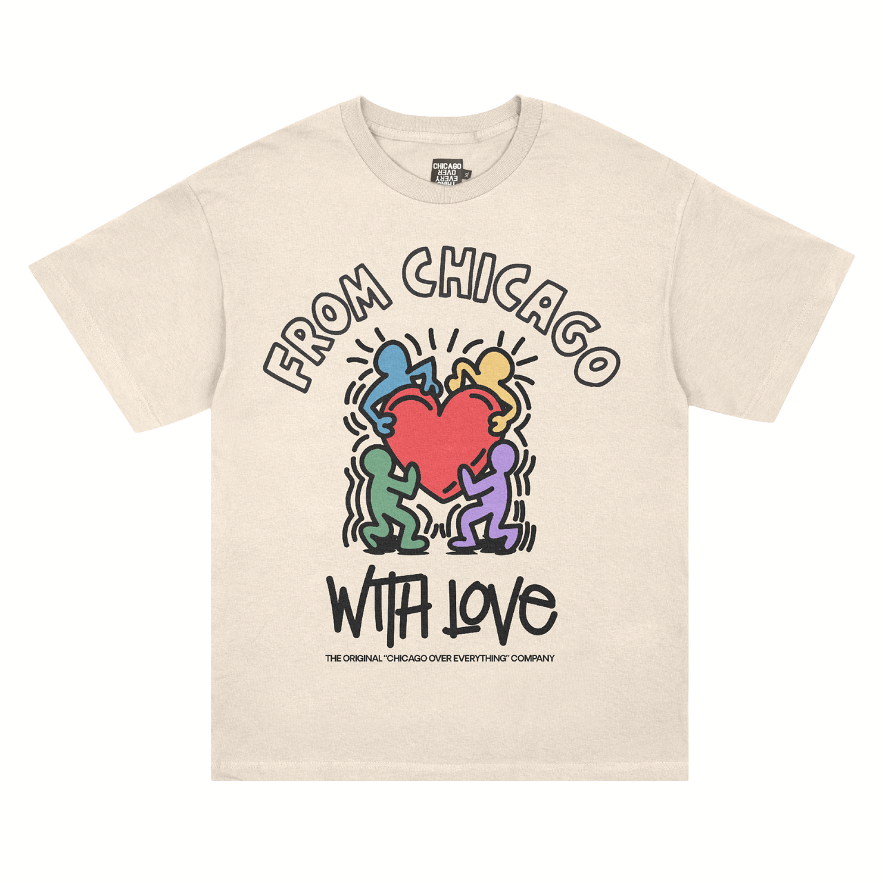 With Love Art Tee II (Cream)