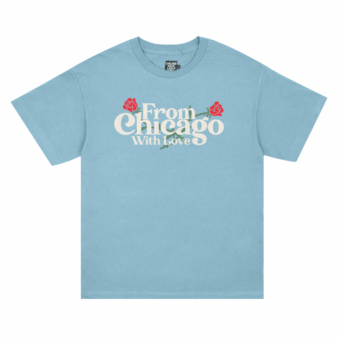 Bouquet Tee (Blue)