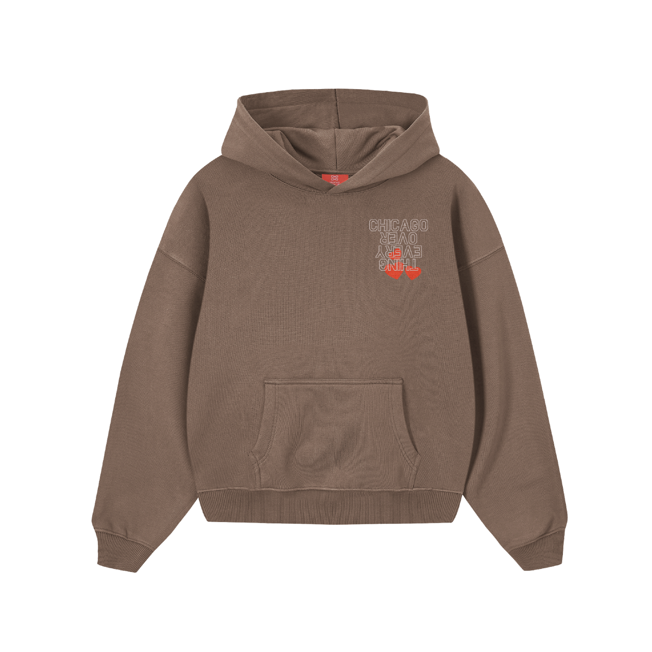 COE Hearts Hoodie (Brown)