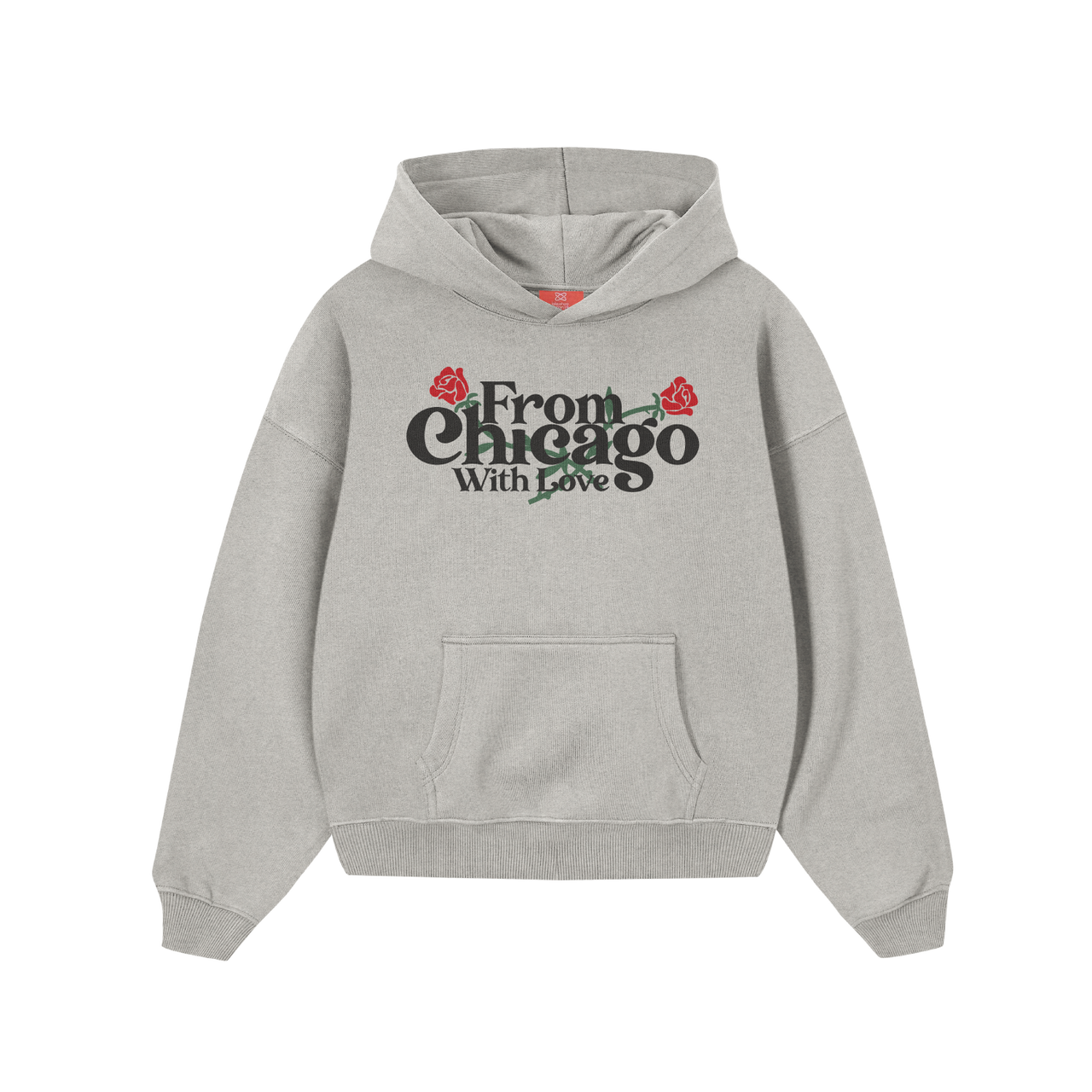 Modern Roses Hoodie (Oatmeal)