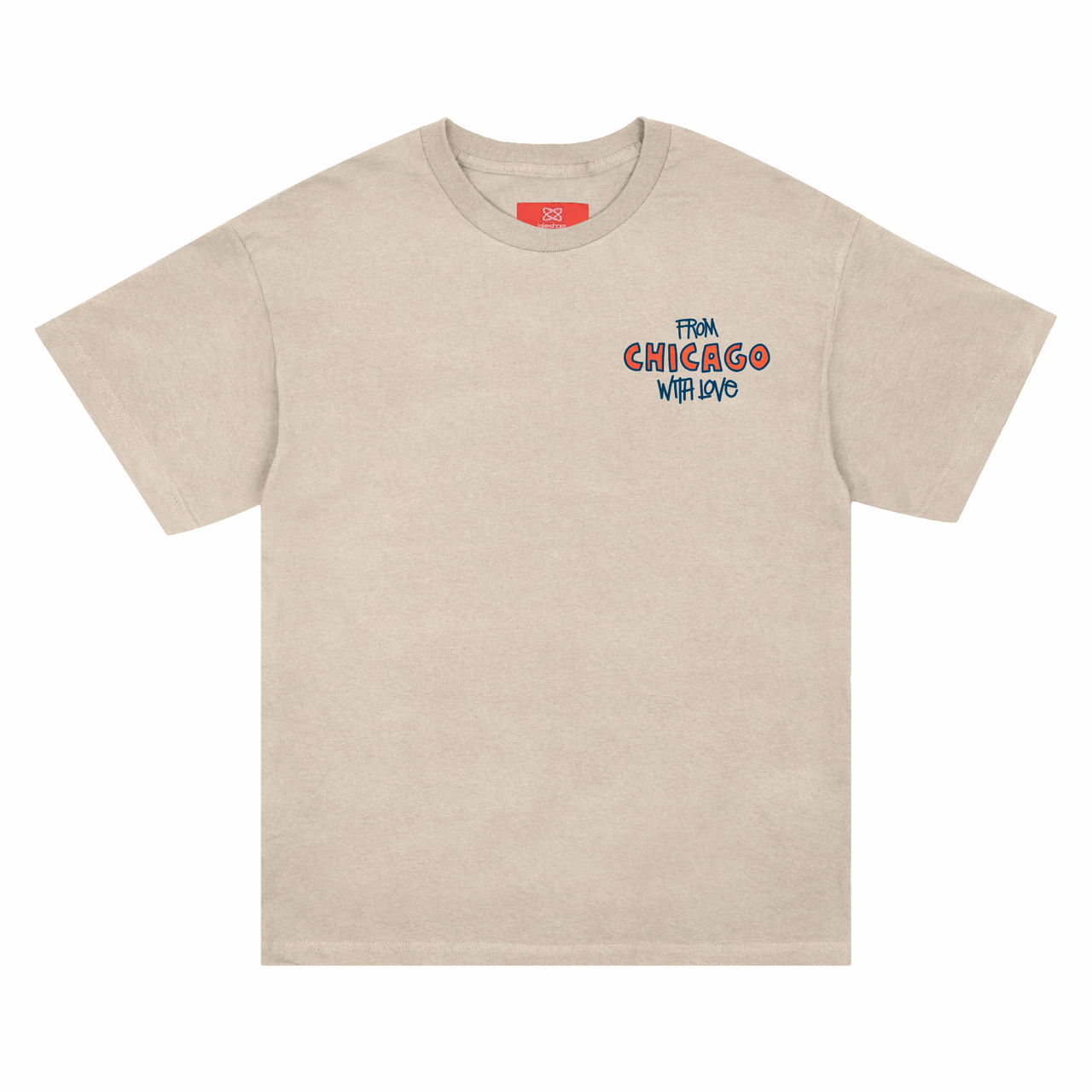 With Love Art Tee (Cream)