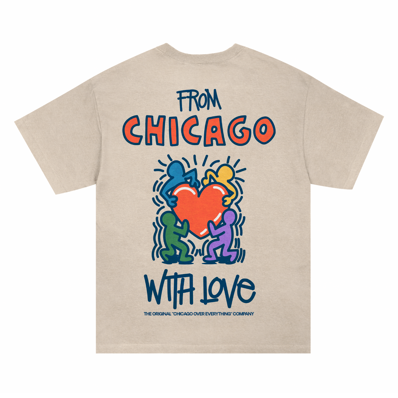 With Love Art Tee (Cream)