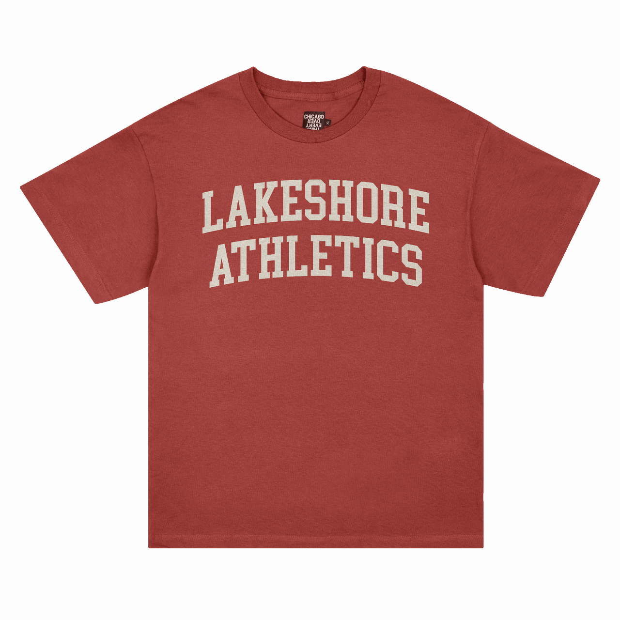Lakeshore Athletics Tee (Burnt Red)
