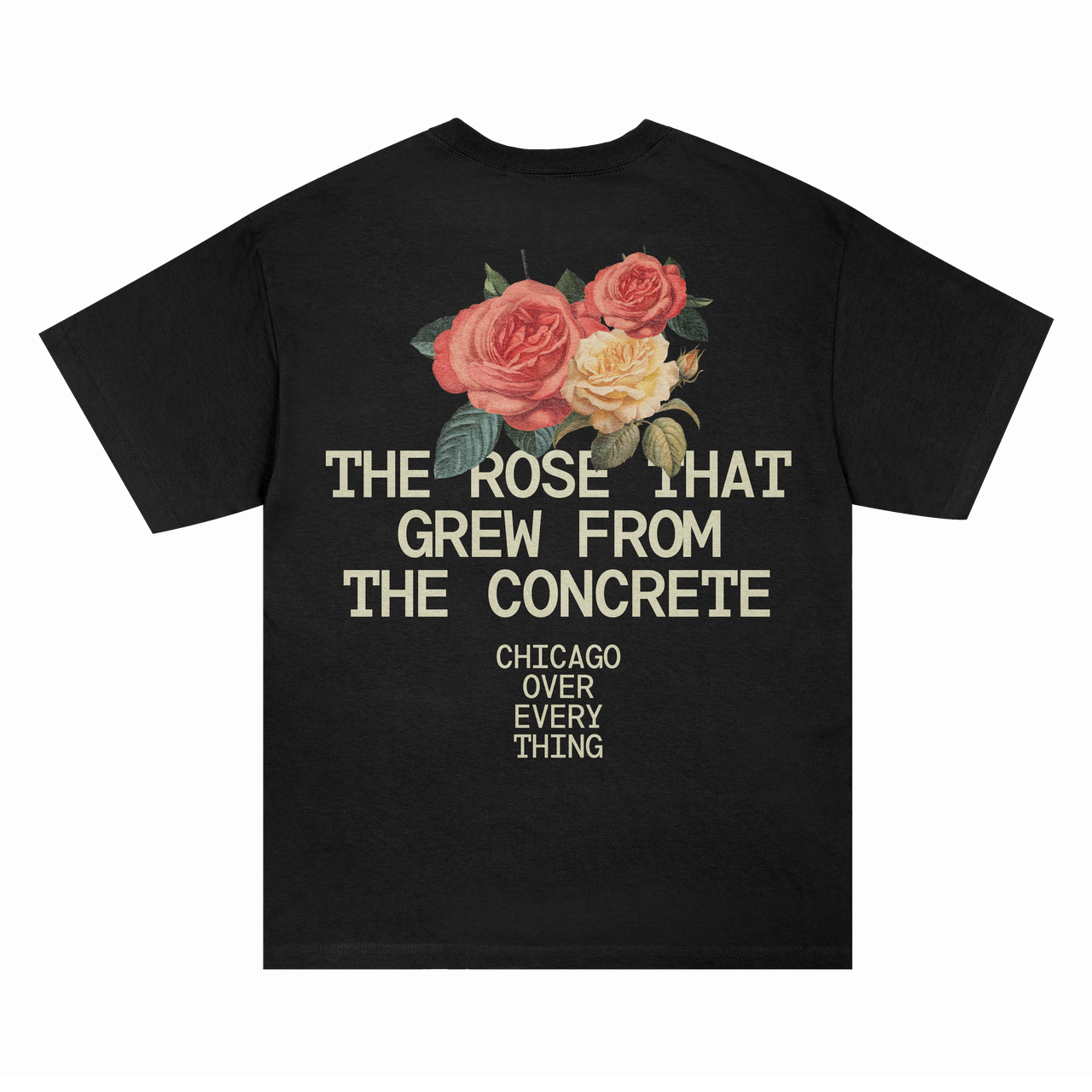Concrete Rose Tee (Black)