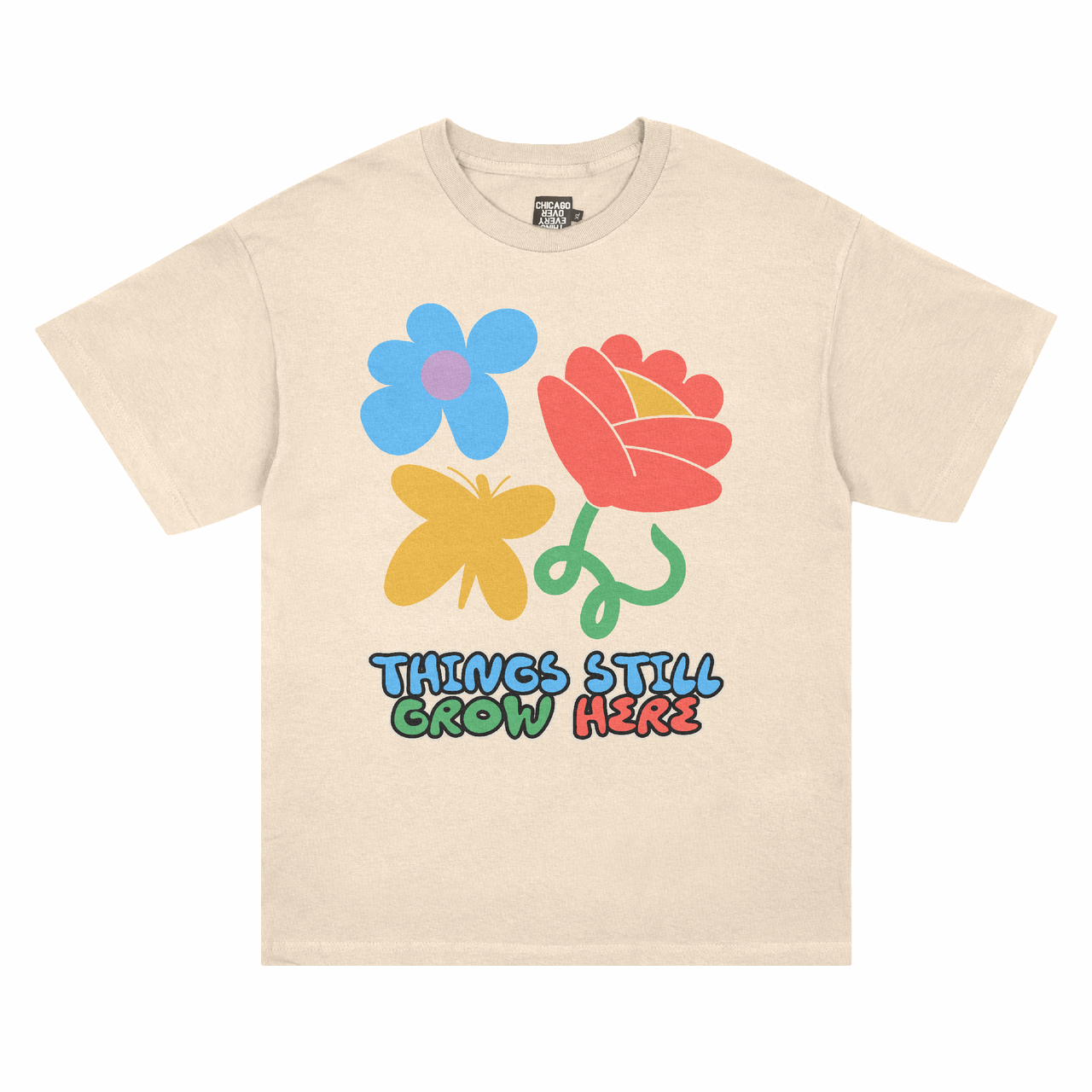 LSD Grow Here Tee (Cream)