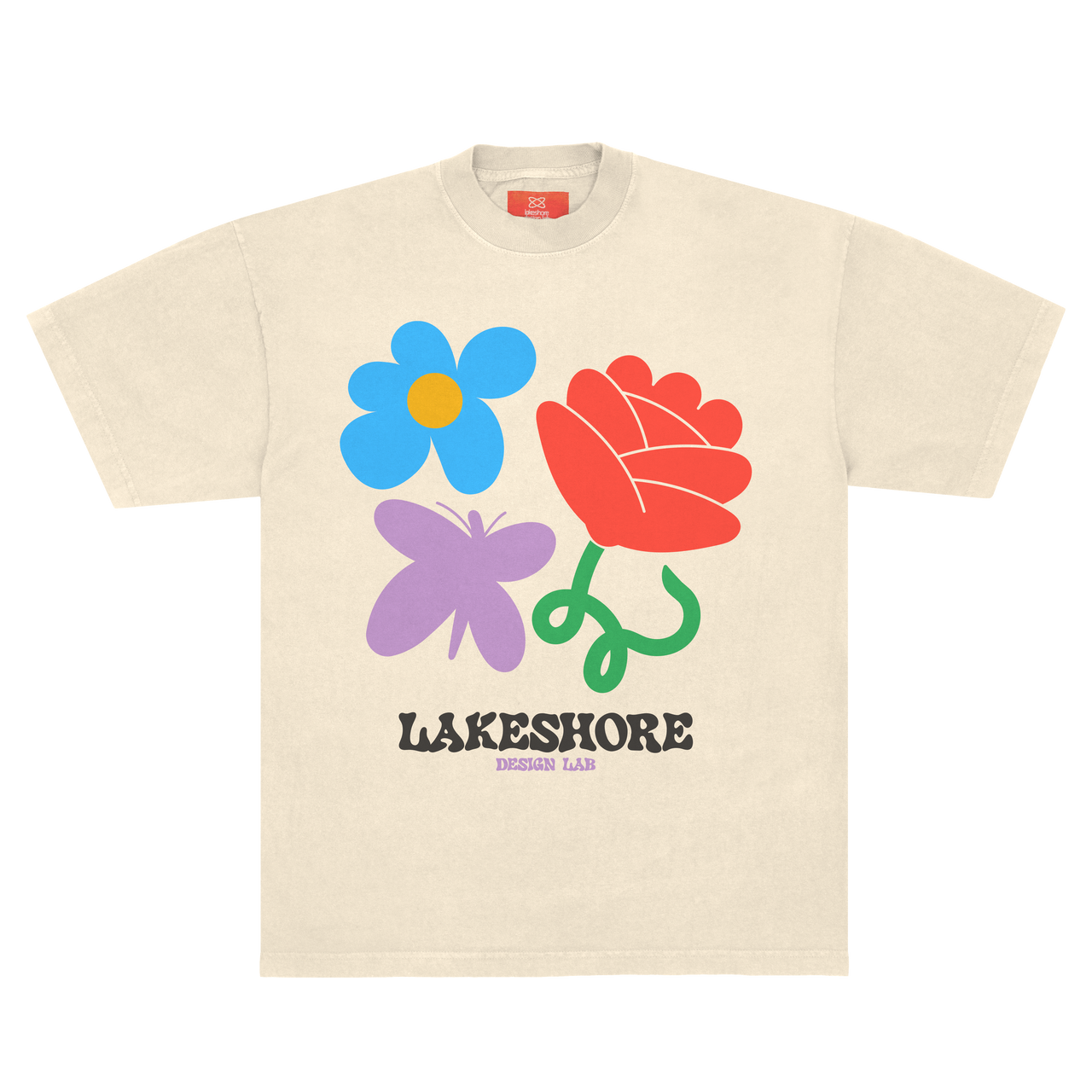 LSD Flower Tee (Cream)